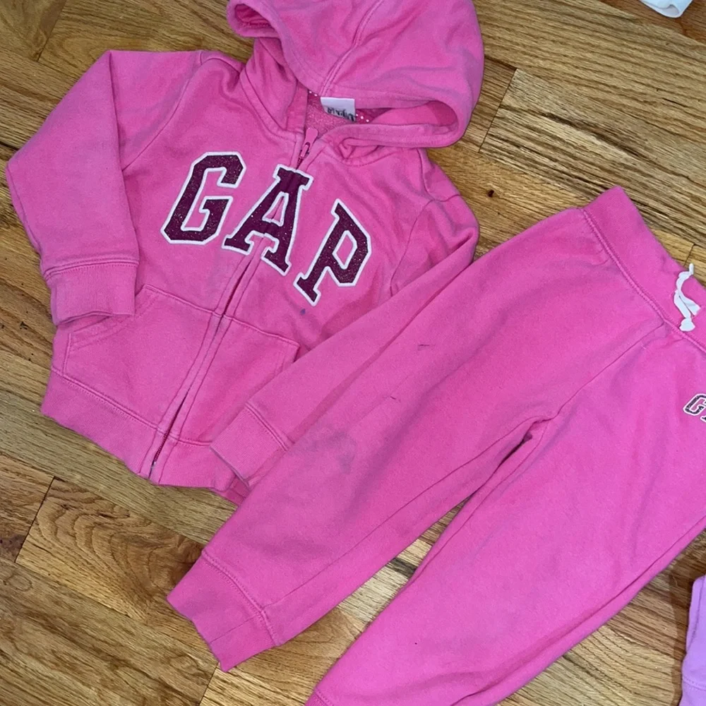 Bundle 10 PCS Toddler sweatsuit Sweatshirt Sweatpants 2 piece matching 4T